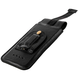 MATADOR Samsung Galaxy S23 Plus S22 S21 S8 Leder-Tasche Schwarz