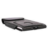 MATADOR iPhone 15 Pro Max / 14 Pro Max / 13 Pro Max Lederhülle Schwarz