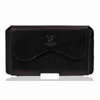 MATADOR iPhone 15 Pro Max / 14 Pro Max / 13 Pro Max Lederschutz Schwarz
