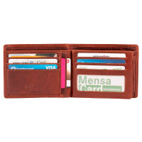 MATADOR Geldbörse Herren Leder Portemonnaie RFID Vintage Braun