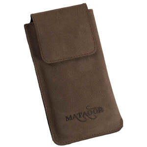 MATADOR Samsung Galaxy Xcover 4 Ledertasche Schlaufe Braun