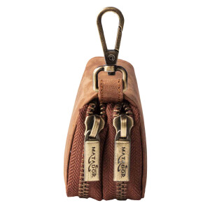 MATADOR KOPENHAGEN Leder Auto-Motorrad-Schlüssel-Tasche-Etui Vintage Braun
