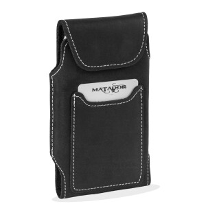 MATADOR Leder Apple iPhone 13 mini 12 mini 8 Gürteltasche Schwarz