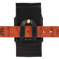 MATADOR iPhone 17 Pro Max 16 Pro Max Echt Leder Tasche Schwarz