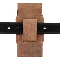 MATADOR iPhone 17 Pro Max iPhone 16 Pro Max Leder Gürteltasche Braun