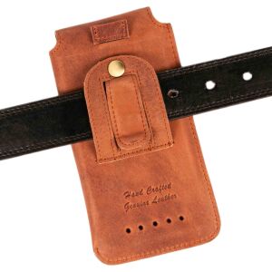 MATADOR iPhone 17 Pro Max 16 Pro Max Leder Handytasche Braun