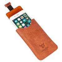 MATADOR iPhone 17 Pro Max 16 Pro Max Leder Handytasche Braun