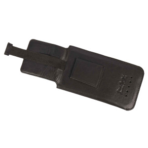 MATADOR iPhone 17 Pro Max 16 Pro Max Echt Leder Handytasche Schwarz