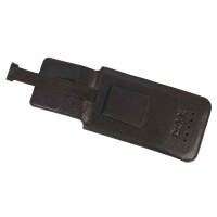 MATADOR iPhone 17 Pro Max 16 Pro Max Echt Leder Handytasche Schwarz