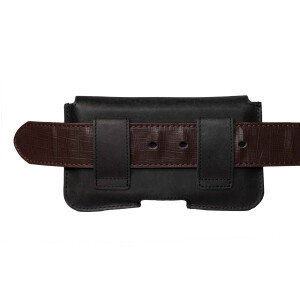 MATADOR iPhone 17 Pro Max 16 Pro Max Leder Gürteltasche Schwarz