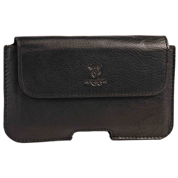 MATADOR iPhone 17 Pro Max 16 Pro Max Ledertasche Handytasche Schwarz