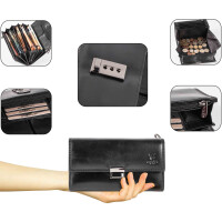 MATADOR VICIO Kellnerbörse mit Kette Leder Profi-Kellner-Set Schwarz