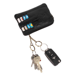 MATADOR BRISTOL Leder Schlüsseletui Auto Motorrad RFID Schwarz