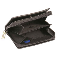 MATADOR SEOUL Leder Damen Geldbörse Geldbeutel RFID Schwarz