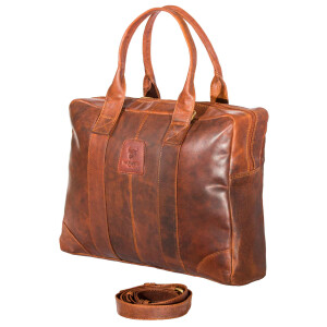 MATADOR Damen Ledertasche BROOKLYN Handtasche Vintage Braun