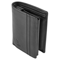 MATADOR RFID Herren Geldbörse Leder Portemonnaie TüV Schwarz