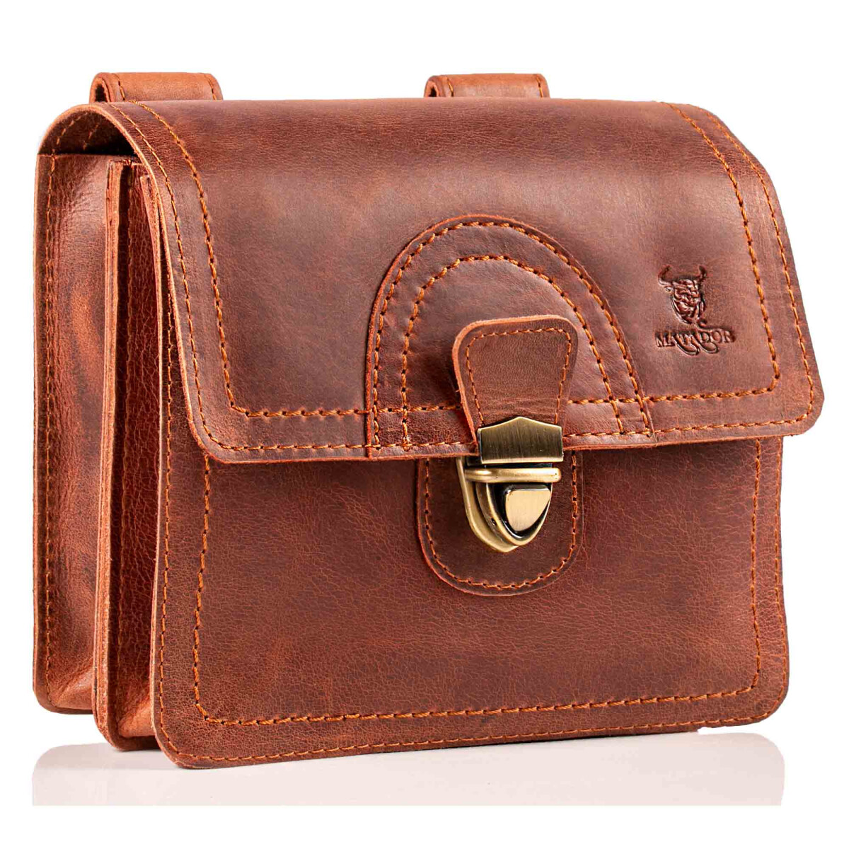 JCXIOC Leder Beintasche Motorrad - Vintage Gürteltasche Für Outdoor