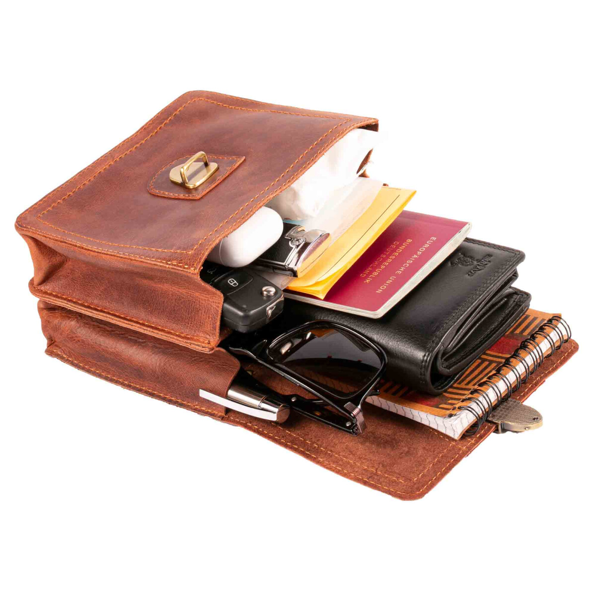 Mittelalter Gürteltasche Damen - Renaissance Leder Tasche Für Cosplay & Festivals