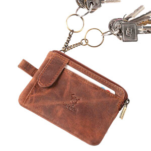 MATADOR CUSCO Leder Schlüsselmäppchen Schlüsseltasche Braun