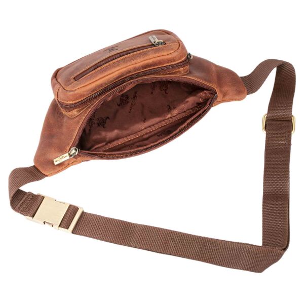 Produktbild von Expatrié Umhängetasche Fleur Bauchtasche Damen, Crossbody Tasche Veganes Kunstleder Verstellbarer Schultergurt S047l0r1