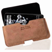 MATADOR iPhone 18 Pro Max 17 Pro Max 16 PLus Leder-Hülle-Etui Braun