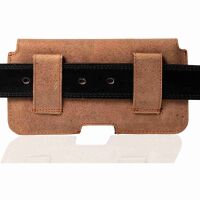 MATADOR iPhone 18 Pro Max 17 Pro Max 16 PLus Leder-Hülle-Etui Braun
