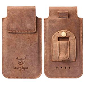 MATADOR iPhone 18 Pro Max 17 Pro Max 16 Plus Ledercase Braun
