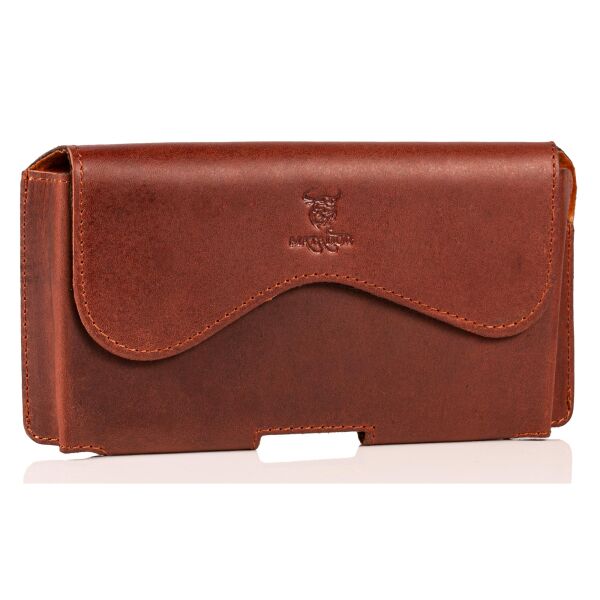 MATADOR Apple iPhone 17 Pro Max 16 Pro Max Leder-Tasche-Etui Braun