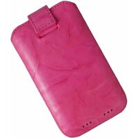 Samsung i8190 / i8200N Galaxy S3 Mini Ledertasche Handy Case Pink