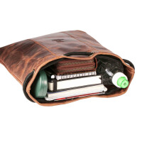 MATADOR SPARTA Leder Turnbeutel Fitnesstasche Sportbeutel Vintage