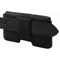 MATADOR iPhone 7 Plus 8 Plus Leder Gürteltasche Ledertasche Schwarz