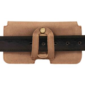 MATADOR iPhone 18 Pro 17 Pro 17e 16 Pro 16e Leder Gürteltasche Braun