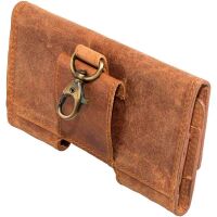 MATADOR iPhone 17 / 17 Pro / Air / 16 / 16 Pro / 15 14 Leder Schutzhülle Braun
