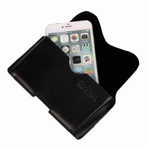 MATADOR iPhone 17 / 17 Pro / Air / 16 / 16 Pro / 15 14 Lederetui Schwarz