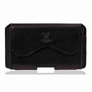 MATADOR iPhone 17 / 17 Pro / Air / 16 / 16 Pro / 15 14 Lederetui Schwarz
