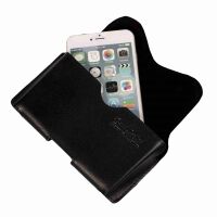 MATADOR iPhone 17 / 17 Pro / Air / 16 / 16 Pro / 15 14 Lederetui Schwarz