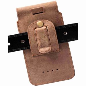 MATADOR iPhone 18 Pro 17 Pro 17e 16e 16 Pro 15 Pro Ledercase Braun