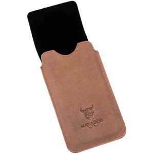 MATADOR iPhone 18 Pro 17 Pro 17e 16e 16 Pro 15 Pro Ledercase Braun