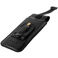 MATADOR iPhone 17 / 17 Pro / Air / 16 / 16 Pro Ledertasche Schwarz