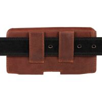 MATADOR iPhone 18 Pro 17 Pro 17e 16 Pro 16e 15 Pro Leder Case Braun