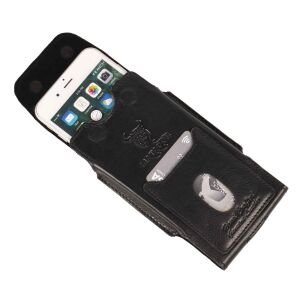 MATADOR iPhone 17 / 17 Pro 16 / 16 Pro 16e 15 Leder Tasche Schwarz