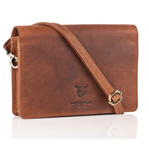 MATADOR Handytasche zum Umhängen Leder Damen...