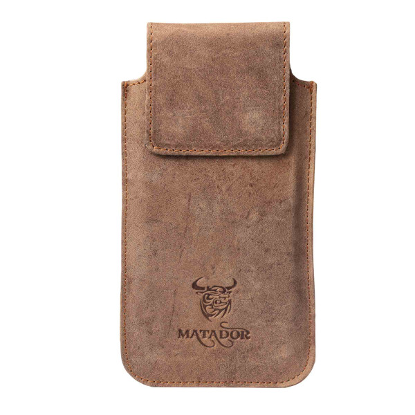 MATADOR Huawei P40 Pro P50 Pro P60 Pro Art Leder Gürteltasche Braun