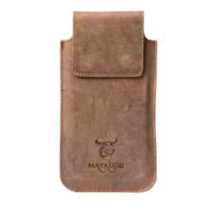 MATADOR Huawei P40 Pro P50 Pro P60 Pro Art Leder Gürteltasche Braun