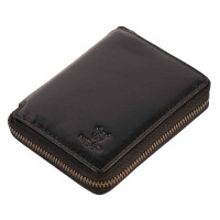 MATADOR Leder Geldbörse GRANADA Herren RFID TüV Schwarz