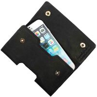 MATADOR Galaxy S26 S25 S24 S23 S22 S21 Leder Handytasche Schwarz