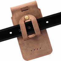 MATADOR Samsung Galaxy S25 S24 S23 S22 Leder Gürteltasche Braun