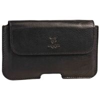 MATADOR iPhone 18 Pro 17 Pro 16 Pro 15 Pro Leder Tasche Schwarz