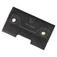 MATADOR iPhone 17 / 17 Pro / Air / 16 / 16 Pro Leder Hülle Schwarz