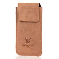 MATADOR Samsung Galaxy S26 Ultra S25 S24 Leder Gürteltasche Braun